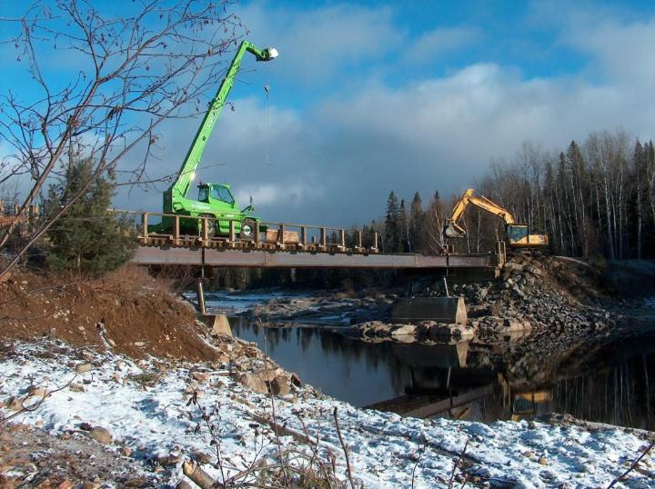 Structure de bois Lac-Brome