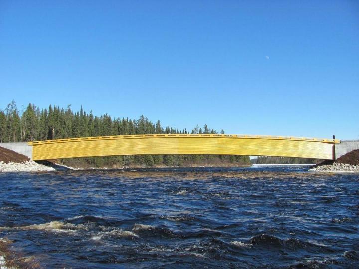 Ouvrage en bois Lac-Brome